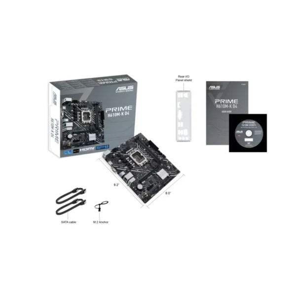 مادربرد ایسوس مدل PRIME H610M-K D4 - Image 3