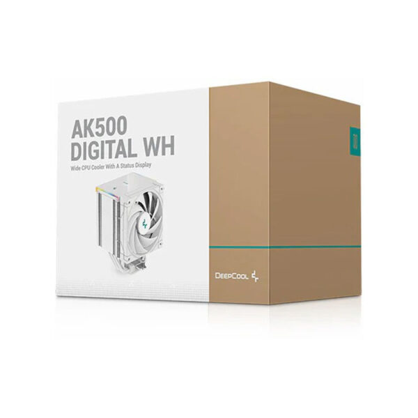 خنک کننده پردازنده دیپ کول AK500 DIGITAL White - Image 6