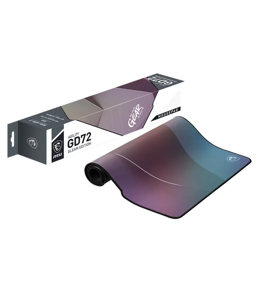 Agility-GD72-5.webp موس پد گیمینگ ام اس آی AGILITY GD72 GLEAM EDITION - Image 1