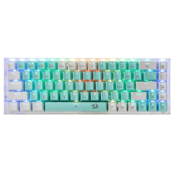 CASTORGW1.jpg کیبورد گیمینگ ردراگون Castor K631 PRO GW - تصویر 1
