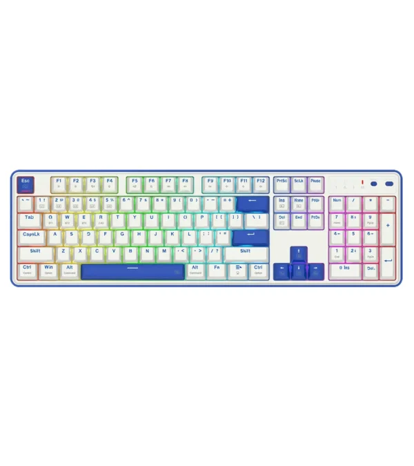 FAYE-K685-PRO-1.webp کیبورد بی سیم/باسیم مکانیکال گیمینگ ردراگون FAYE K685 PRO RGB - تصویر 1