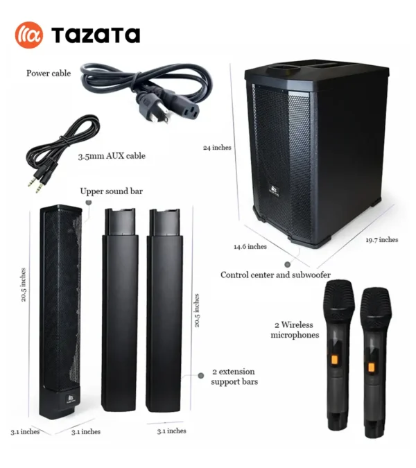 اسپیکر تازاتا PARTY FS-T900 - تصویر 3
