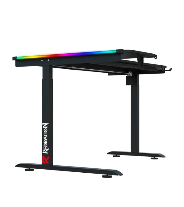 میز گیمینگ 2 موتور ردراگون GD-3400-L 160cm RGB - تصویر 4