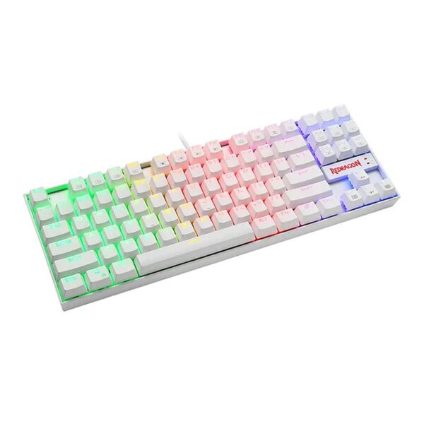 کیبورد مکانیکال گیمینگ ردراگون KUMARA K552 RGB White - تصویر 2