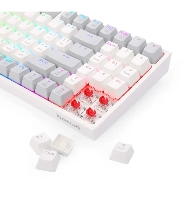 کیبورد مکانیکال گیمینگ ردراگون Kitava K636 WGO RGB - تصویر 5