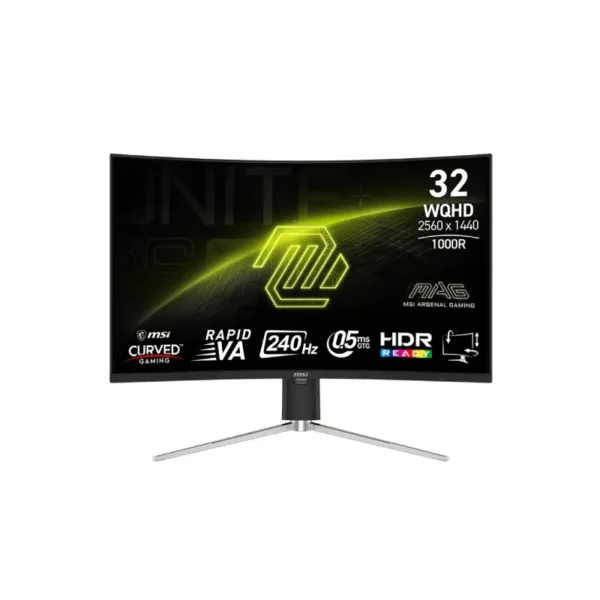 مانیتور گیمینگ ام اس آی 32 اینچی مدل MAG 325CQRXF - Image 1