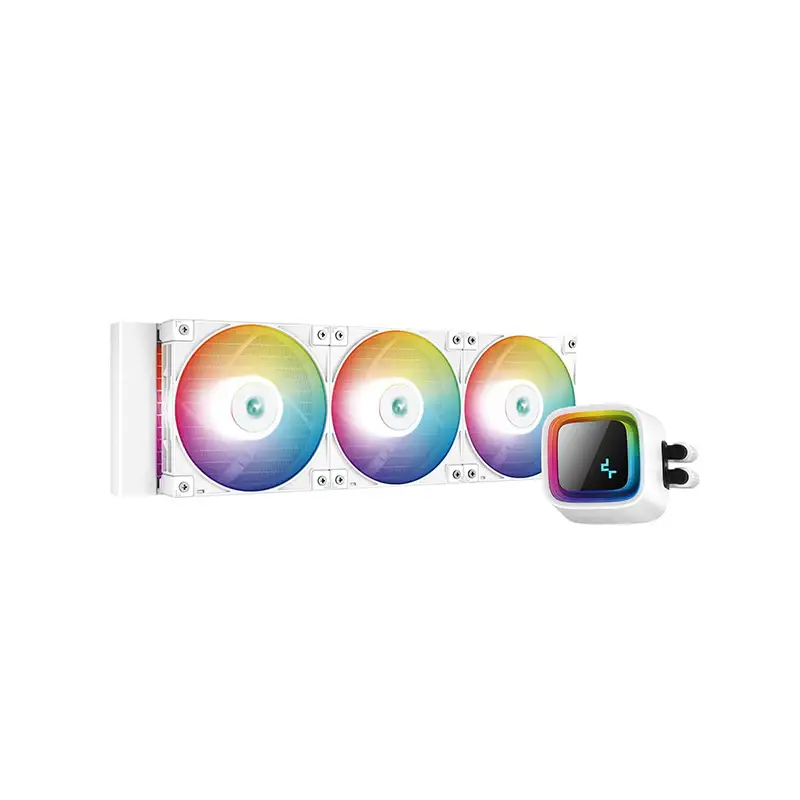 New-Project-48-1.webp خنک کننده مایع پردازنده دیپ کول LS720 White - Image 1