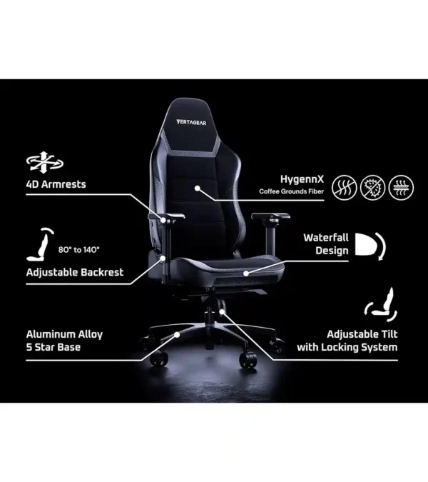 صندلی گیمینگ ورتاگیر PL6800 Midnight Blue - تصویر 2
