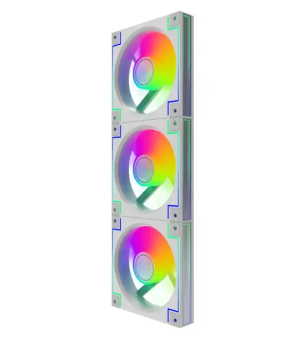 فن کیس گیمینگ گیم‌ مکس RD300 White بسته 3 عددی - تصویر 3