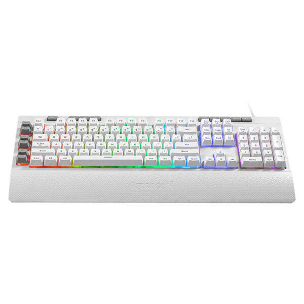 کیبورد گیمینگ ردراگون K512 Shiva RGB White - تصویر 2