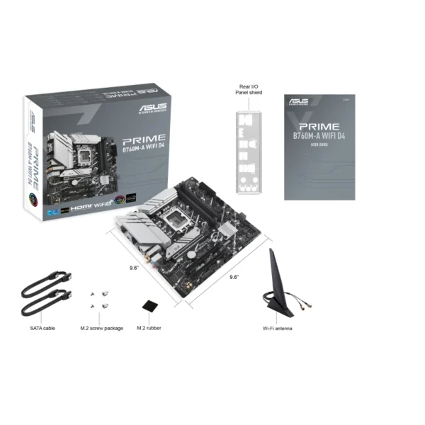 مادربرد ایسوس مدل PRIME B760M-A WIFI D4 - تصویر 4