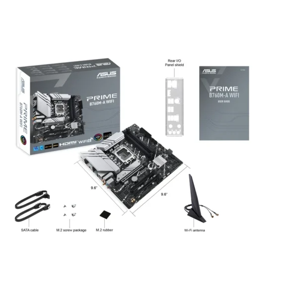 مادربرد ایسوس مدل PRIME B760M-A WIFI D5 - تصویر 3