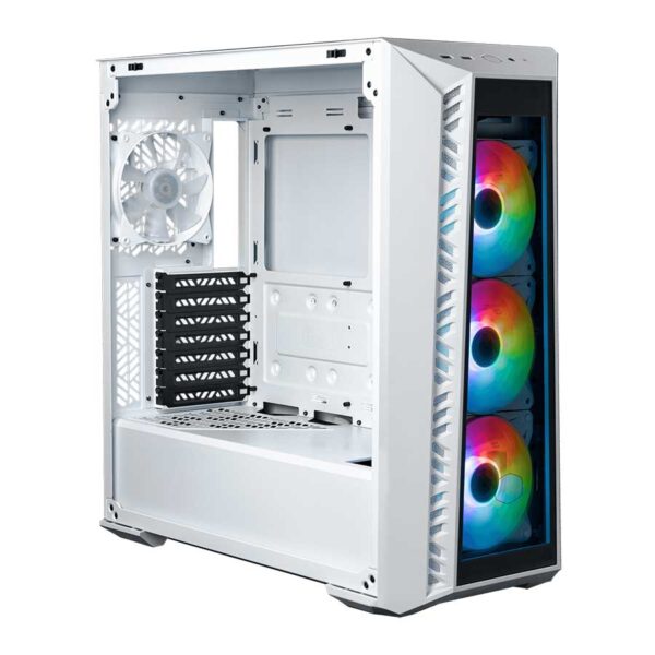کیس کامپیوتر کولر مستر مدل MASTERBOX 520 White - تصویر 2