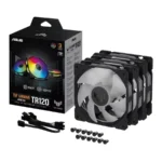 فن کیس ایسوس مدل TUF Gaming TR120 BLACK ARGB - تصویر 6