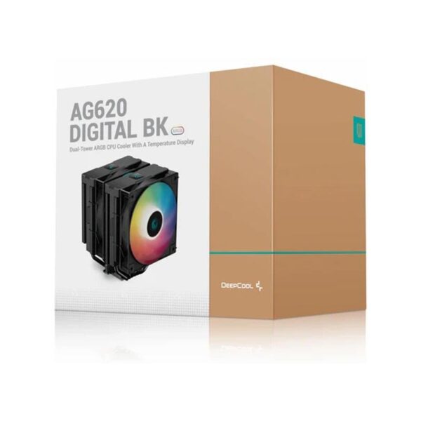سیستم خنک کننده بادی دیپ کول مدل AG620 ARGB digital - تصویر 10
