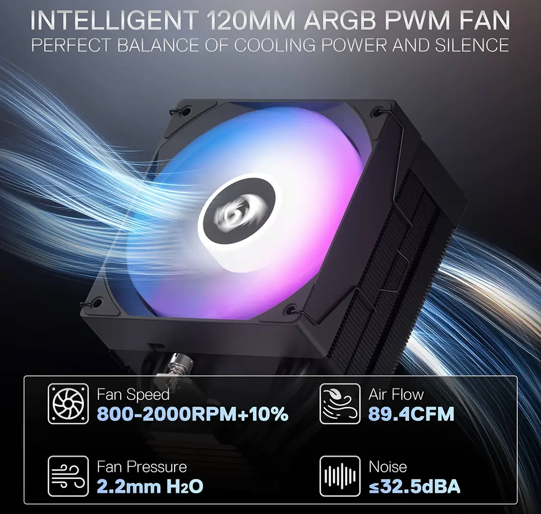 خنک کننده پردازنده ردراگون CC-2312 RGB