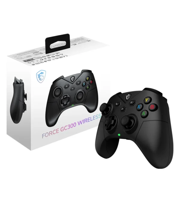 دسته بازی بی سیم ام اس آی FORCE GC300 Black - تصویر 4