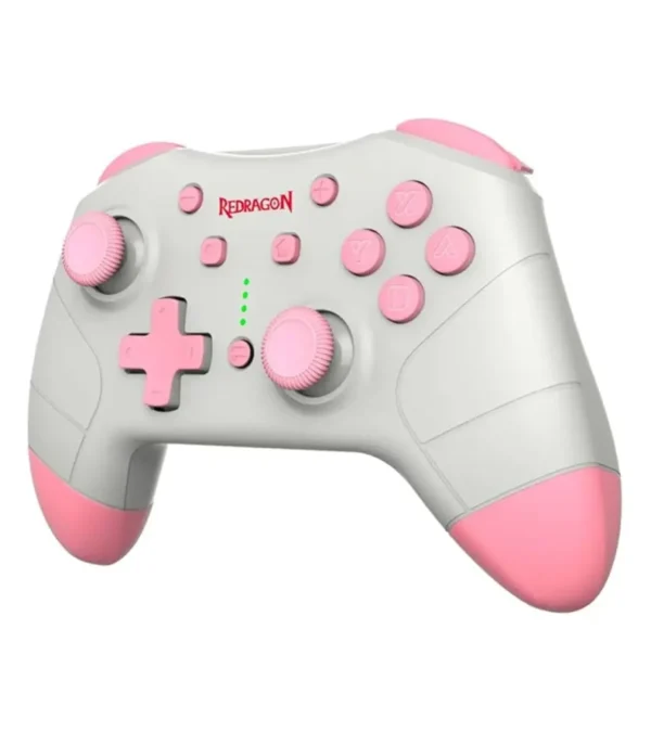 دسته بازی بی سیم ردراگون PLUTO G815 Pink - تصویر 5