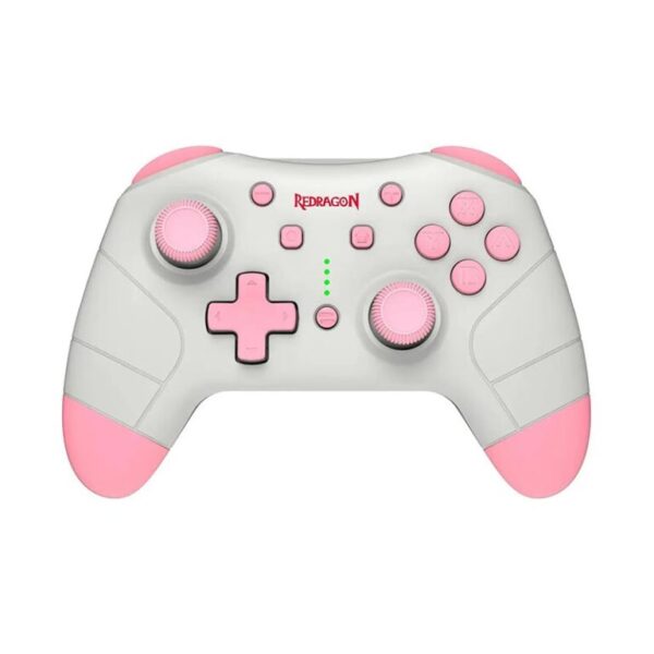 دسته بازی بی سیم ردراگون PLUTO G815 Pink - تصویر 1