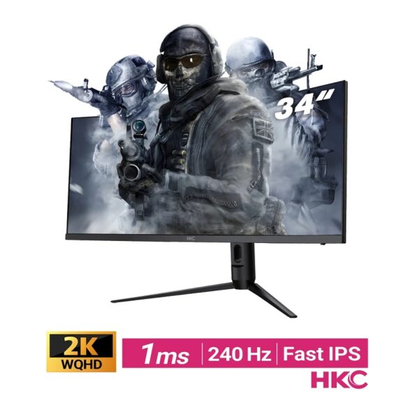 مانیتور-گیمینگ-34-اینچ-خمیده-اچ-کا-سی-MG34H18Q240.jpg مانیتور گیمینگ 34 اینچ خمیده اچ کا سی MG34H18Q240 - تصویر 1