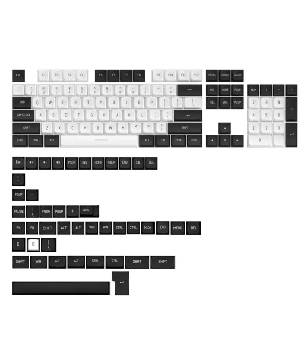 مجموعه کامل کلید کیبورد مکانیکال ردراگون A132 CSA PBT - Image 2