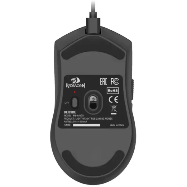 موس با سیم گیمینگ ردراگون DEICIDE M816 RGB