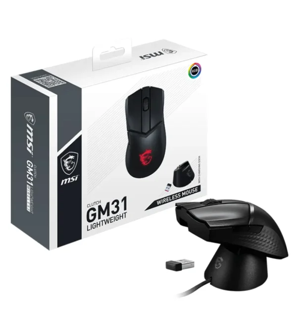 موس بی سیم گیمینگ ام اس آی CLUTCH GM31 LIGHTWEIGHT - Image 4