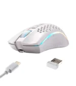 موس بی سیم گیمینگ ردراگون Storm Pro M808-KS White - Image 4