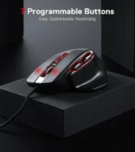 موس گیمینگ ردراگون BULLSEYE M806 RGB - تصویر 3