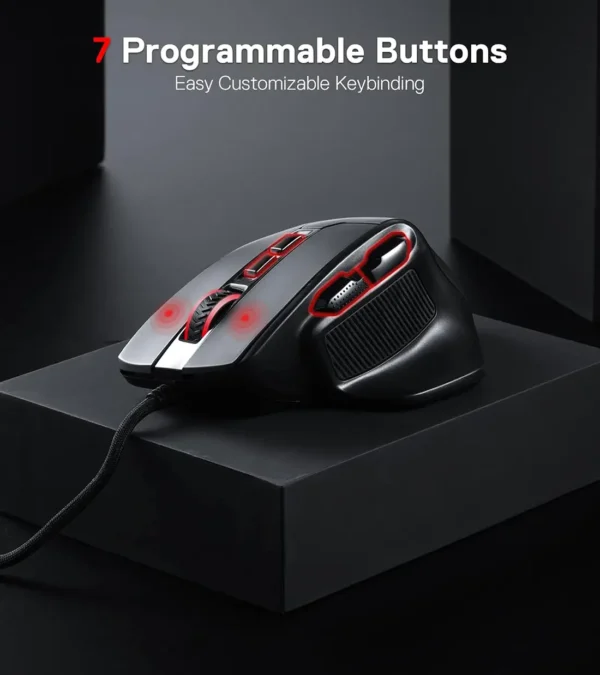 موس گیمینگ ردراگون BULLSEYE M806 RGB - تصویر 3