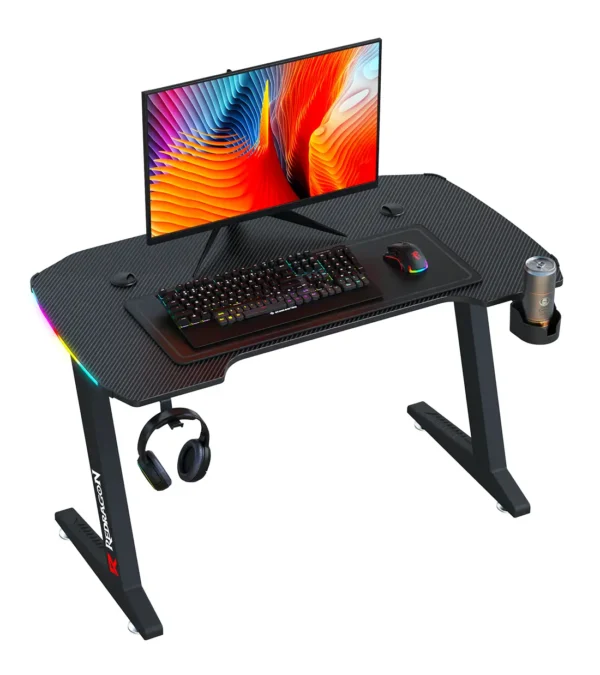 میز گیمینگ ردراگون GD-3111BK 140cm RGB - تصویر 4