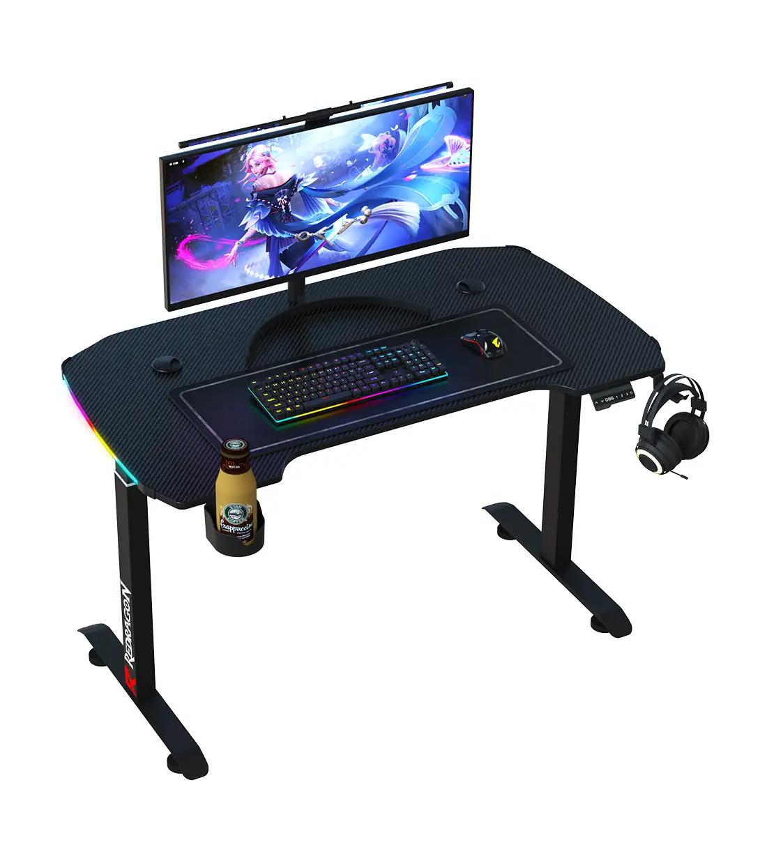 میز گیمینگ موتور دار ردراگون GD-3320-S 120cm RGB