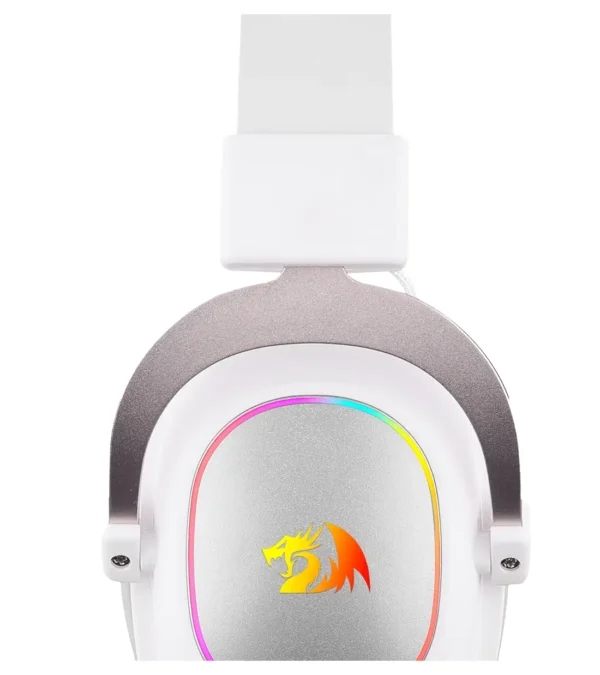 هدست گیمینگ ردراگون ZEUS-X H510 White RGB - تصویر 2