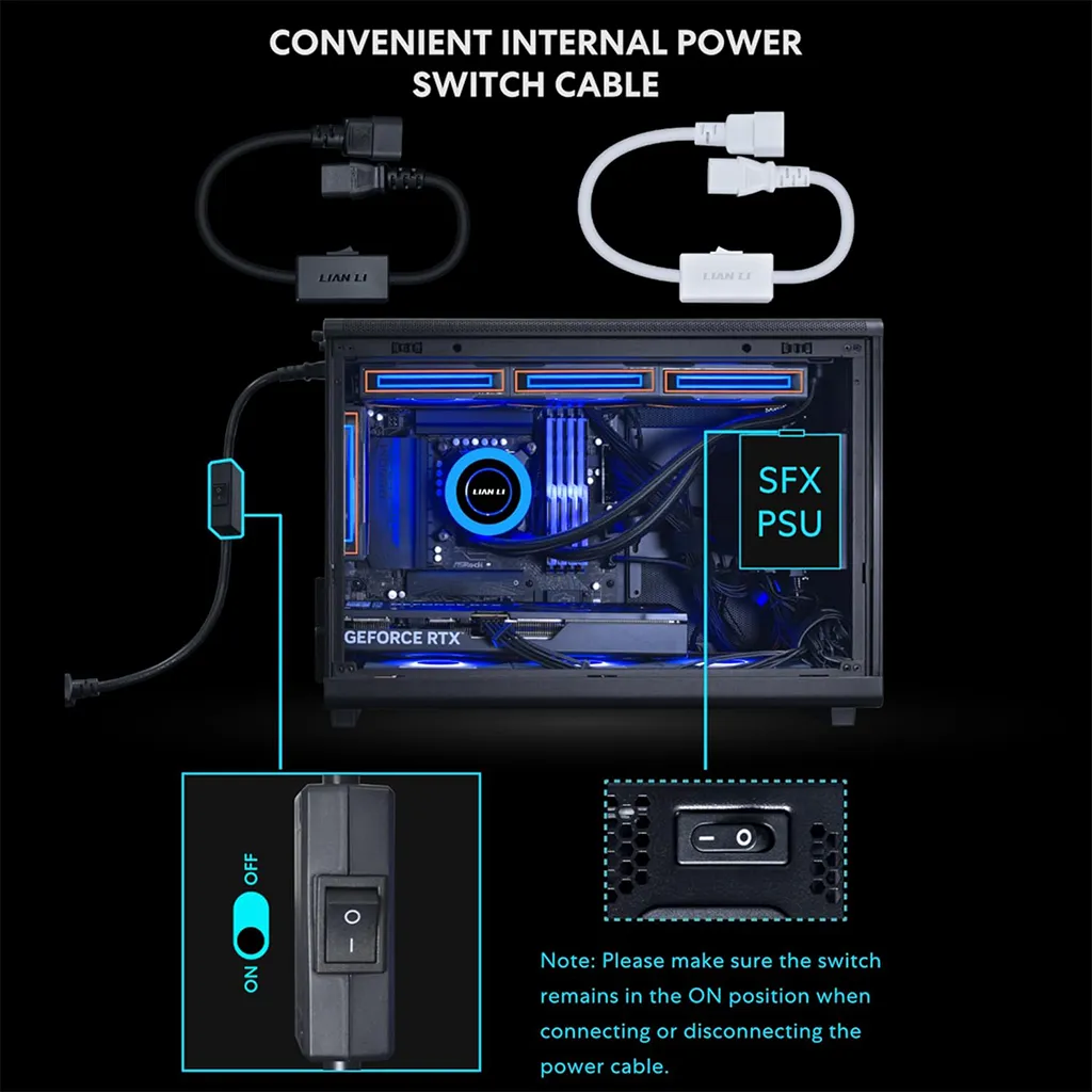 پاور 1000 وات لیان لی SP Platinum 1000 EU Black Full Modular