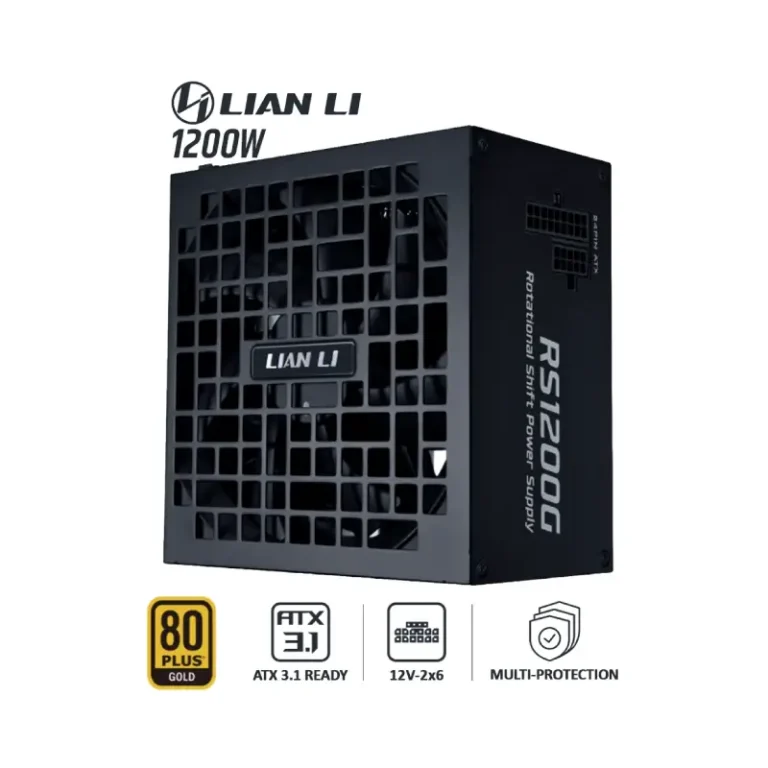 پاور 1200 وات لیان لی RS Gold 1200 Black Full Modular به همراه هاب