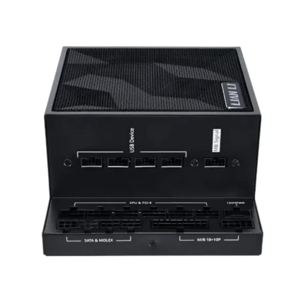 پاور 850 وات لیان لی EDGE GOLD 850 UK Black Full Modular - تصویر 4
