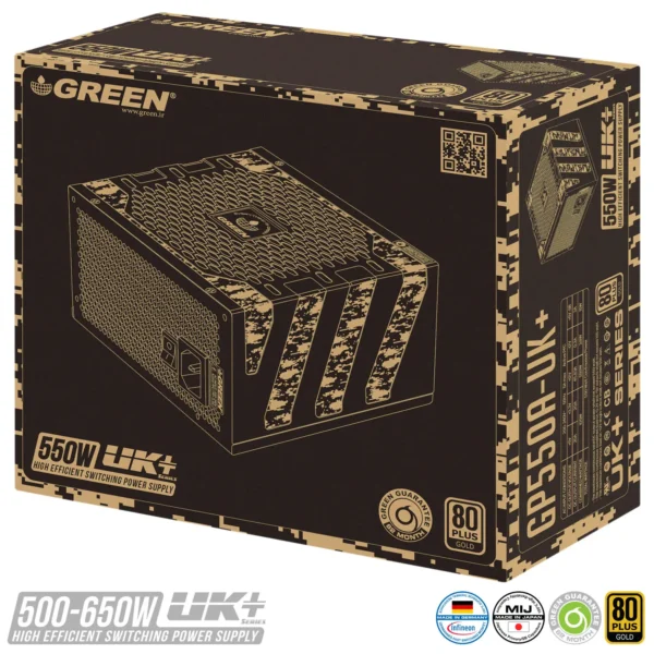 پاور گرین مدل GP550A-UK Plus - تصویر 4