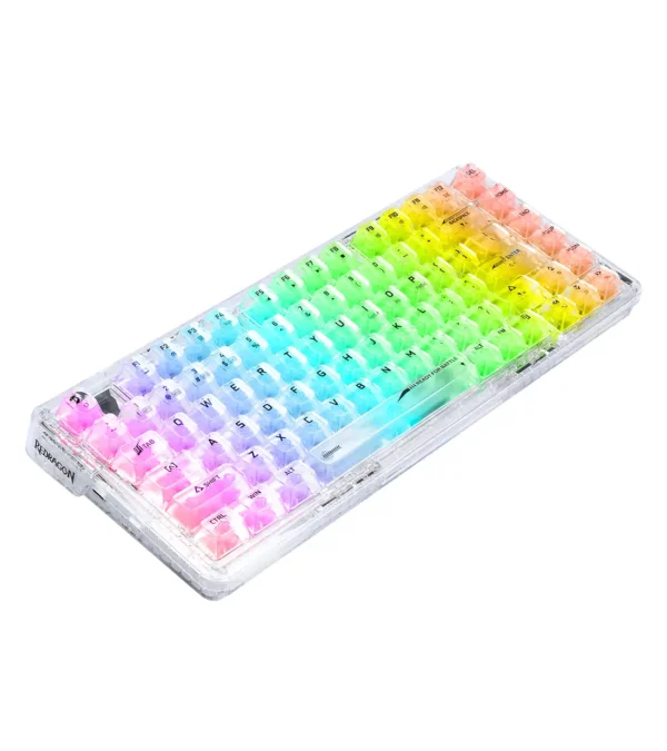 کیبورد بی سیم مکانیکال گیمینگ ردراگون ELF PRO K649 CT - Image 2