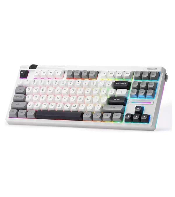 کیبورد بی سیم مکانیکال گیمینگ ردراگون K729 Otiim PRO WGB RGB - تصویر 3