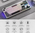 کیبورد بی سیم مکانیکال گیمینگ ردراگون K729 Otiim PRO WGB RGB - تصویر 2