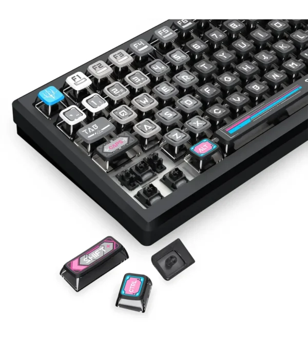 کیبورد بی سیم مکانیکال گیمینگ ردراگون K732 MC RGB PRO - Image 5
