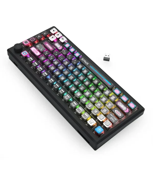 کیبورد بی سیم مکانیکال گیمینگ ردراگون K732 MC RGB PRO - Image 6