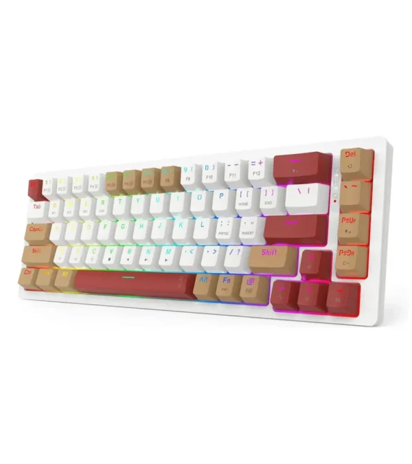 کیبورد بی سیم مکانیکال گیمینگ ردراگون Rammus K677 WLR Pro - تصویر 4