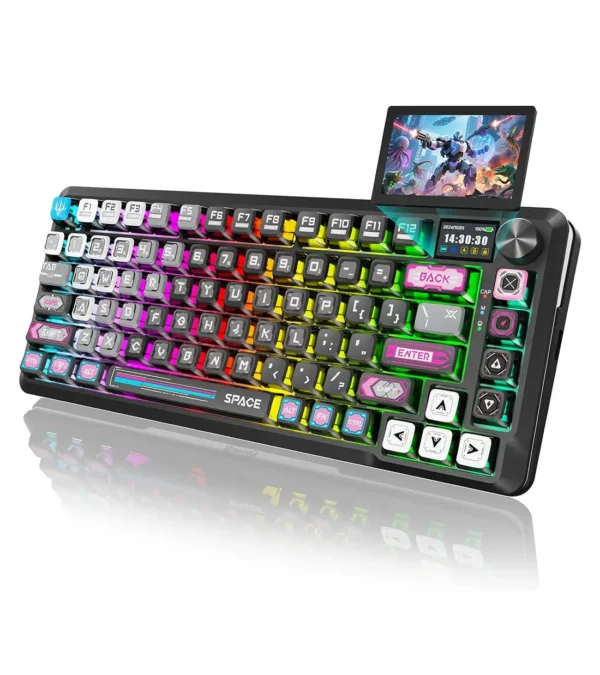 کیبورد بی سیم گیمینگ ردراگون FLEKACT K708 MC PRO RGB - تصویر 2