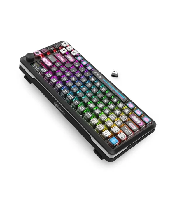 کیبورد بی سیم گیمینگ ردراگون FLEKACT K708 MC PRO RGB - تصویر 4