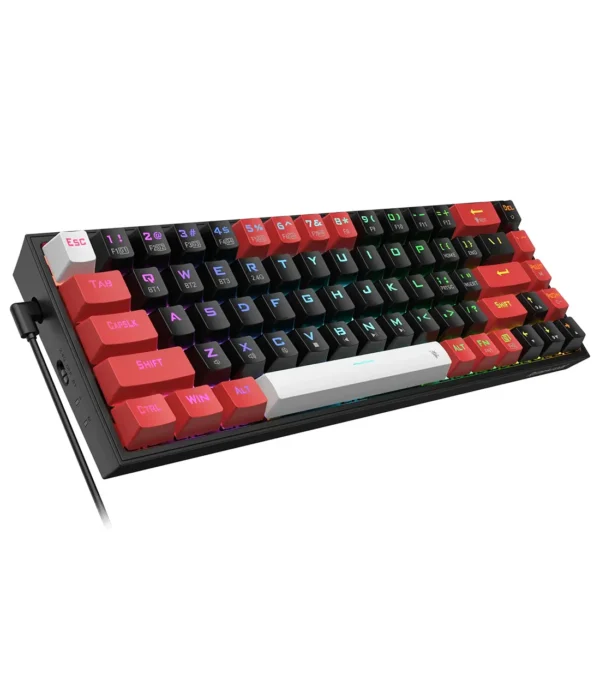 کیبورد مکانیکال گیمینگ ردراگون Castor Pro K631 RGB BRW - تصویر 3
