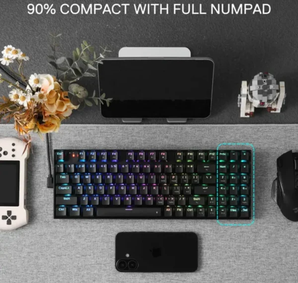 کیبورد مکانیکال گیمینگ ردراگون GHOSTBLADE K735 - Image 3