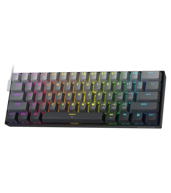 کیبورد مکانیکال گیمینگ ردراگون K617 FIZZ GGB RGB-M (دارای حروف فارسی) - تصویر 2