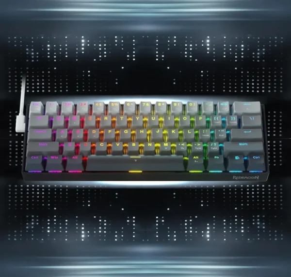 کیبورد مکانیکال گیمینگ ردراگون K617 FIZZ GGB RGB-M (دارای حروف فارسی) - تصویر 3