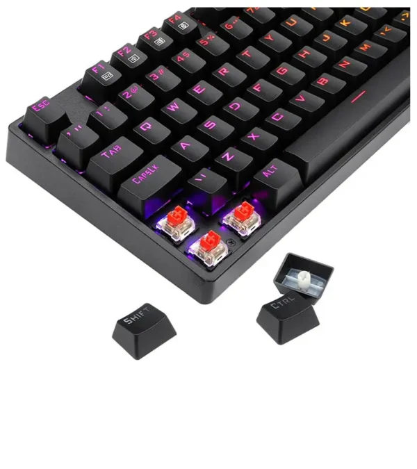 کیبورد مکانیکال گیمینگ ردراگون SURARA K582 Red Switch (دارای حروف فارسی) - Image 3